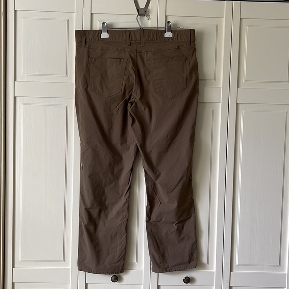 Weatherproof Vintage mens weather flex flat front pants tan 38 X 30 - Picture 4 of 7